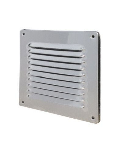 Griglia quadra acciaio inox 140x140