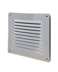 Griglia quadra acciaio inox 140x140