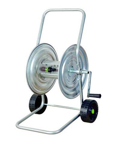 Carrello avvolgitubo zincato