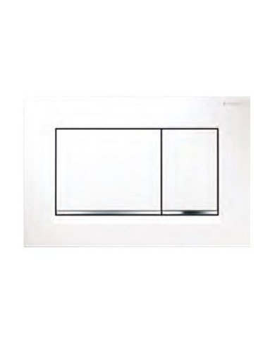 Placca Sigma 30 2 pulsanti quadri