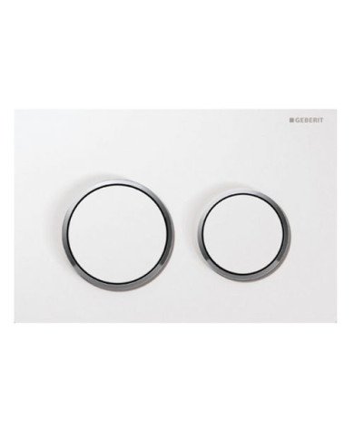 Placca Omega 20 2 pulsanti