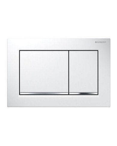 Placca Omega 30 2 pulsanti