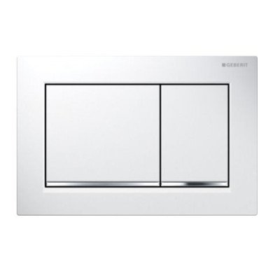 Placca Omega 30 2 pulsanti