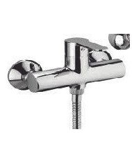 Miscelatore esterno doccia blu