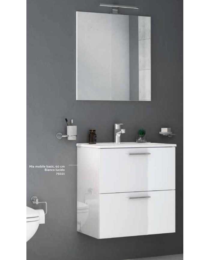 Mobile Mia sospeso con specchio e lampada