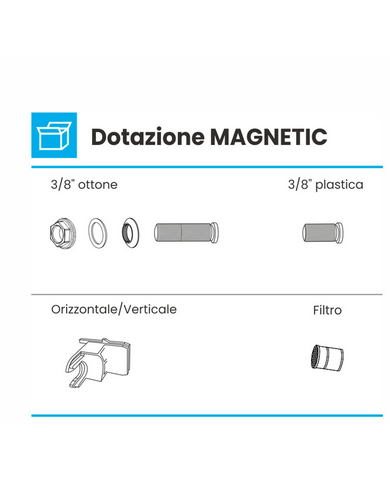 Rubinetto galleggiante Magnetico universale