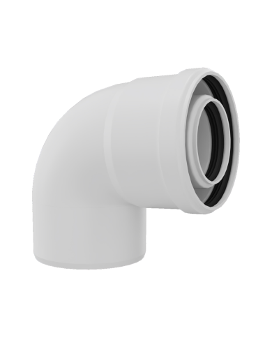 Curva coassiale pp/pp condensazione