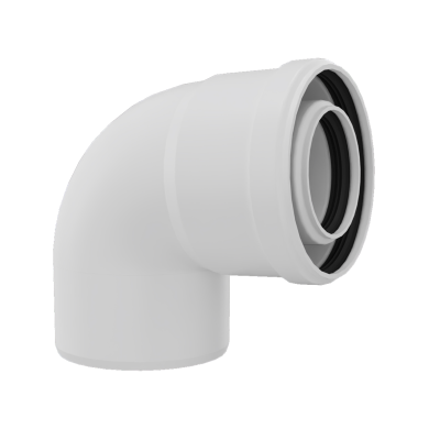Curva coassiale pp/pp condensazione