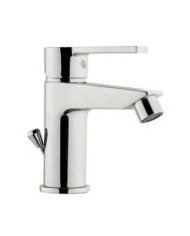 Miscelatore Lavabo Round Argo cromo con piletta da 1"1/4