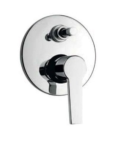 Miscelatore incasso doccia con deviatore Round Argo cromo