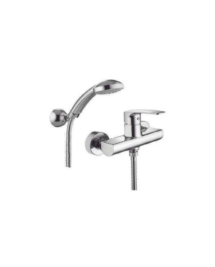 Miscelatore Esterno doccia con duplex Lime Paffoni cromo