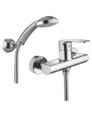 Miscelatore Esterno doccia con duplex Lime Paffoni cromo