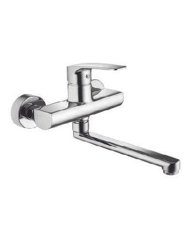 Miscelatore Lavello a muro Lime Paffoni cromo