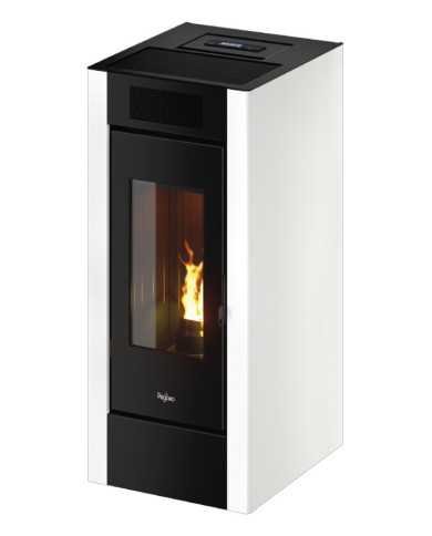 Stufa in acciaio 10.5 kw Canalizzabile Spark Pegaso