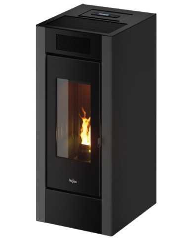 Stufa in acciaio 10.5 kw Canalizzabile Spark Pegaso