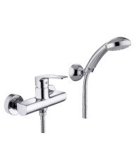 Miscelatore Esterno doccia con duplex Lime Paffoni cromo