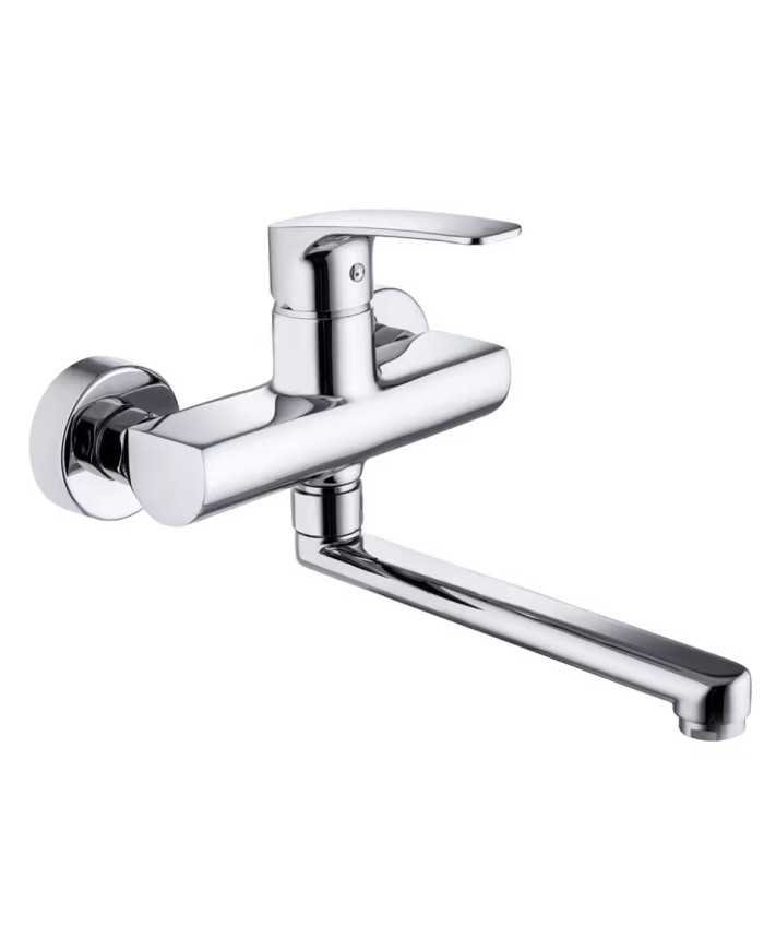 Miscelatore Lavello a muro Lime Paffoni cromo